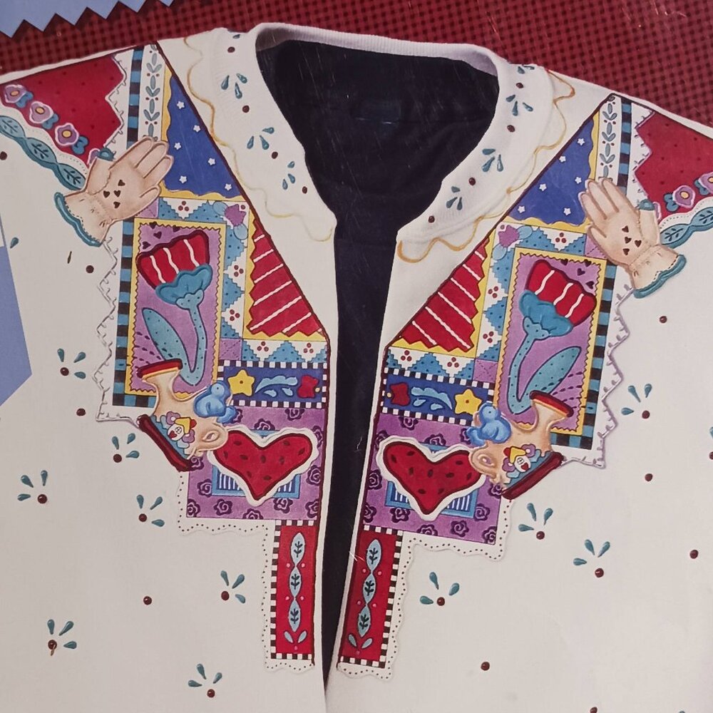 Vintage - Daisy Kingdom Cardigan Cut-Outs #C703-1001-002 Quilter’s Garden